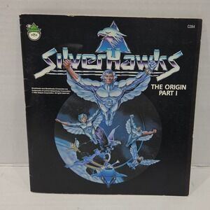 Vintage 1986 SilverHawks The Origin Part I Peter Pan Storybook C284 Retro 80s
